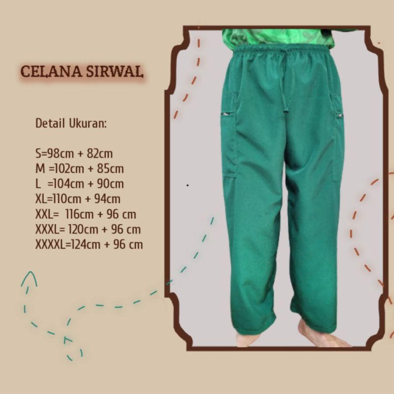 CELANA SIRWAL KOMPRANG PANGSI