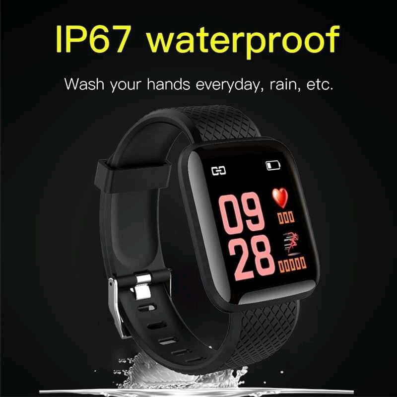 Jam Smartband 116 Plus Waterproof Bracelet - Smartwatch T500 X7