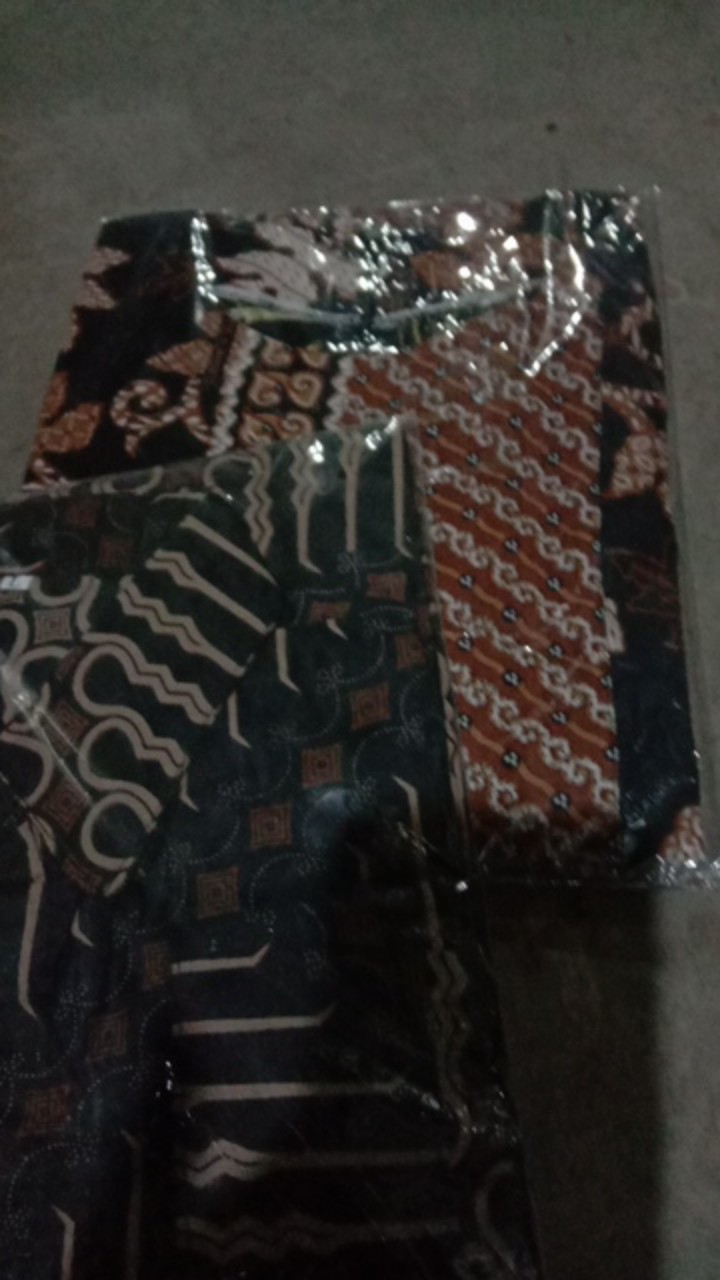 Batik Dolby Dolbi Dobby Doby Tenun Sutra Tulis Katun Atbm Baron Atasan Batik Wanita Sogan Srg308