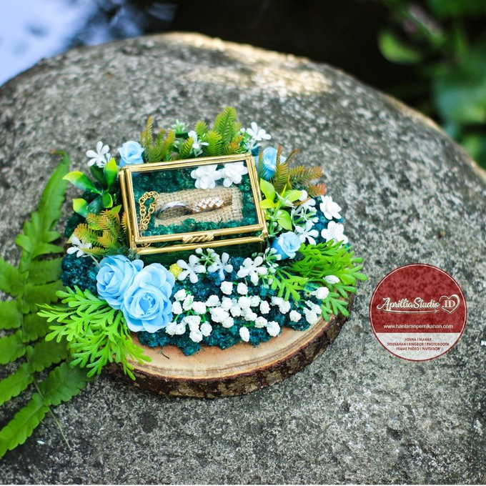 Kotak Perhiasan | Kotak Cincin | Perpans Rustic Green - 01