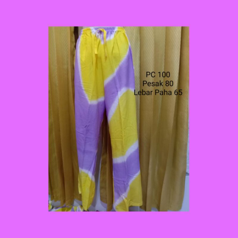 celana kulot kain bali