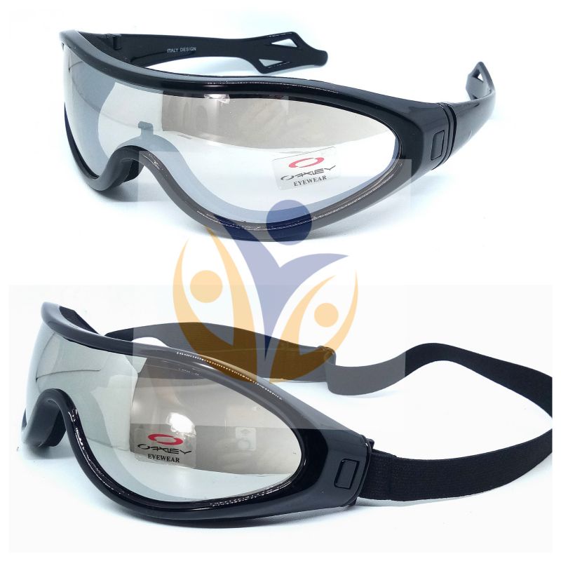 Kacamata safety apd goggle with rubber windshield