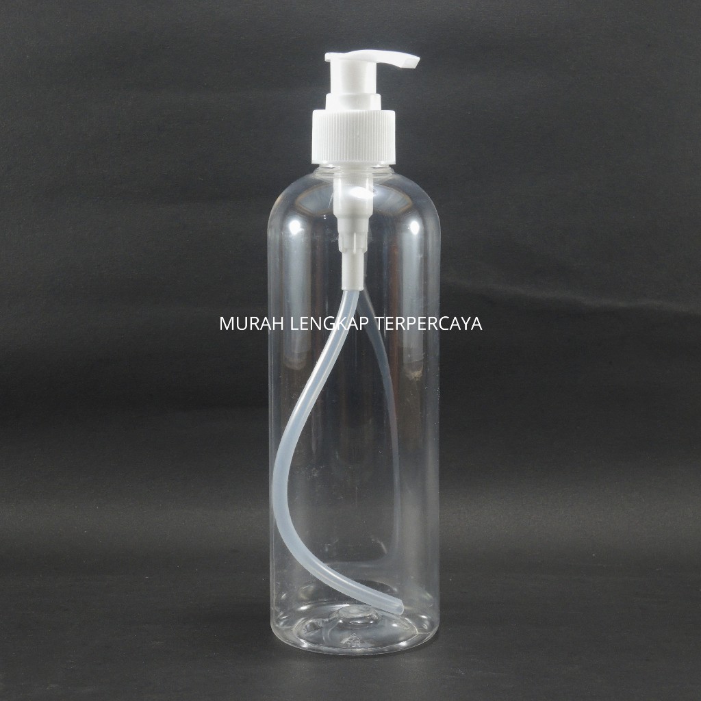 BOTOL PUMP 500 ML TINGGI PUMP PUTIH