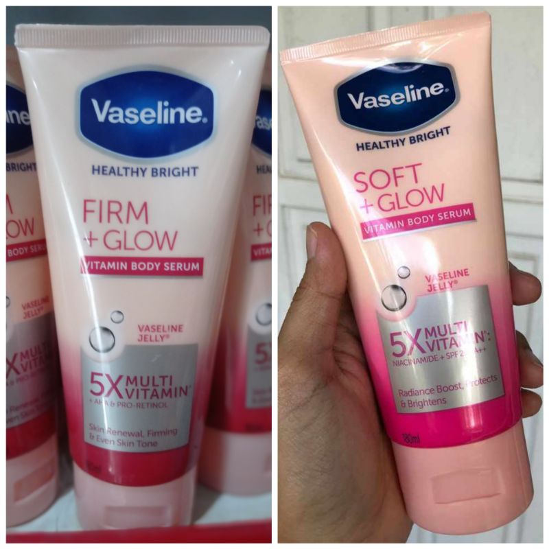 Jual Vaseline Healthy Bright Vitamin Body Serum Firm Soft Glow 180ml 180 Ml Shopee Indonesia 7716