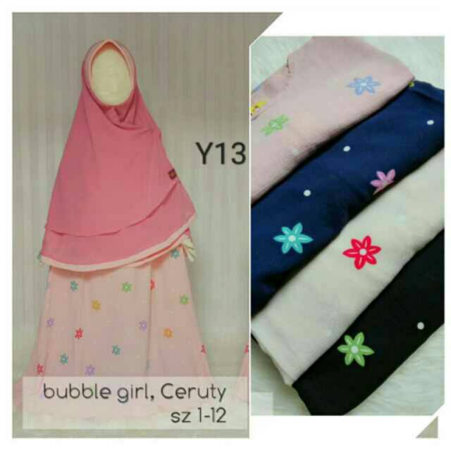 Gamis Anak Bubble Girl Yover