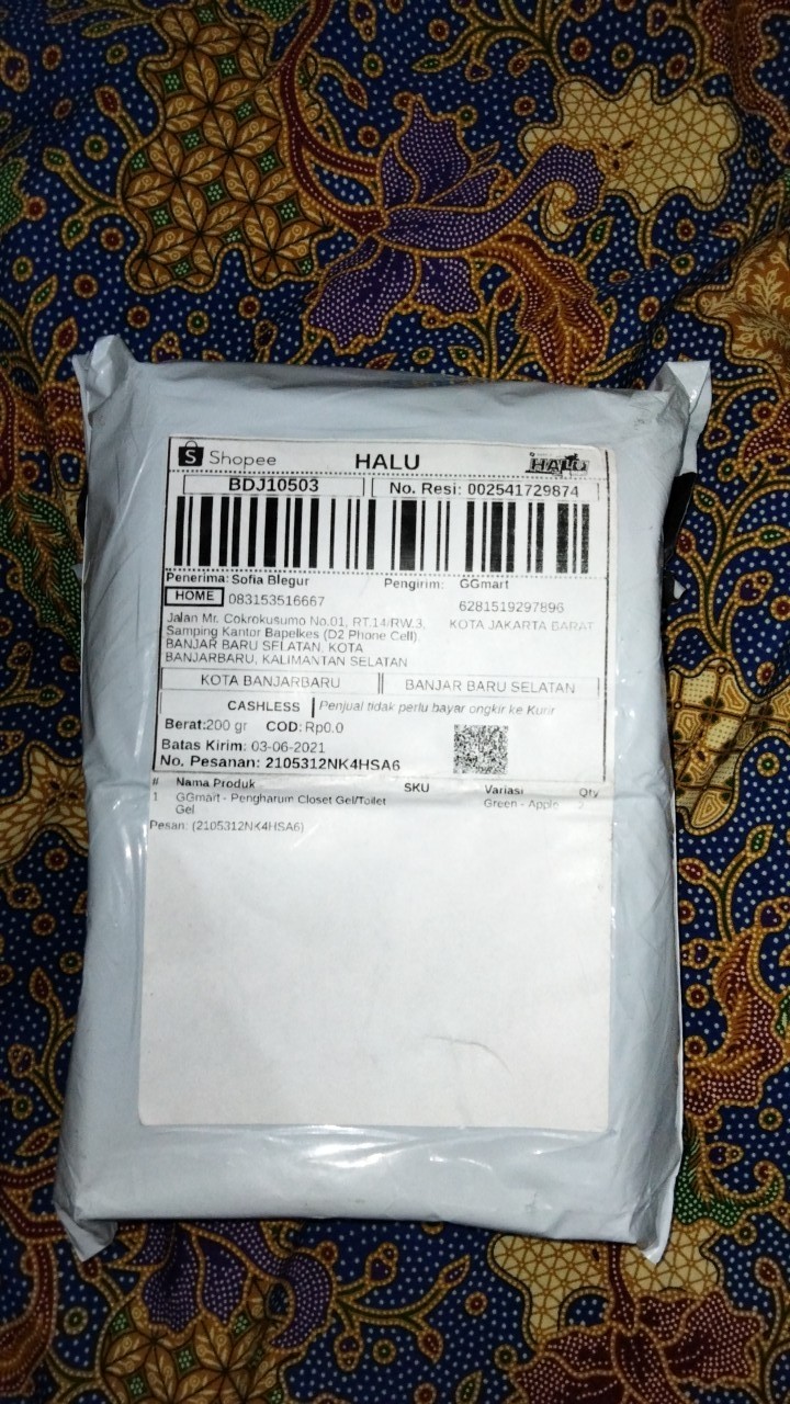 Ggmart - Pengharum Closet Gel/toilet Gel