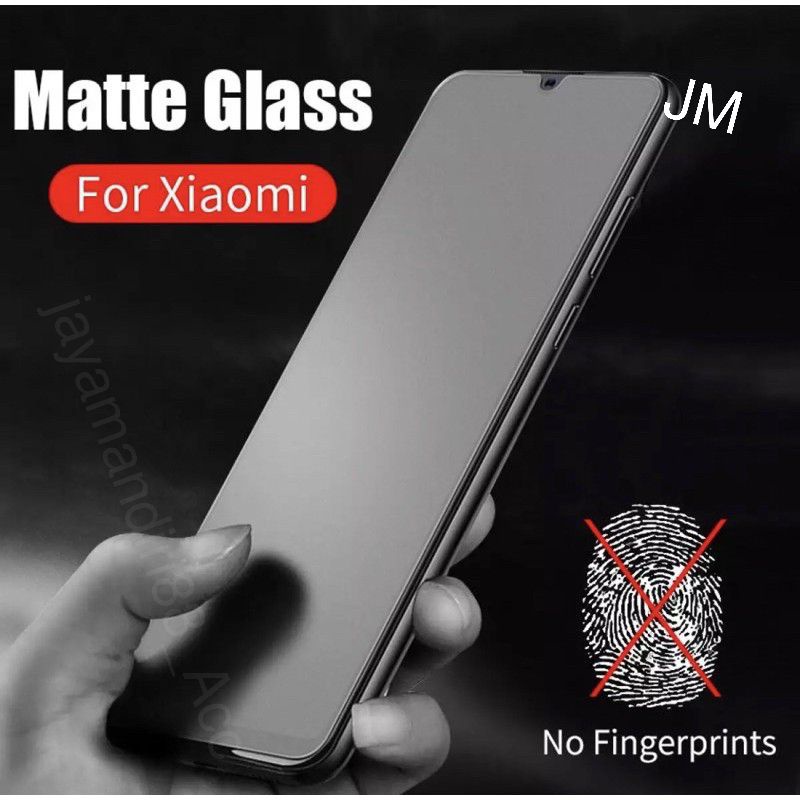 Tg Matte Glass Anti Glare Xiaomi Redmi 9 / Redmi 9A / Redmi 9C / Redmi 9i / Redmi 9T