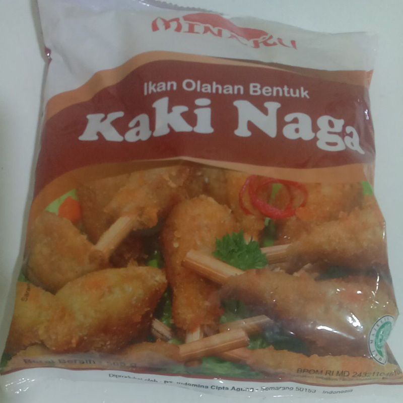 

KAKI NAGA MINAKU 500 GR IKAN OLAHAN BENTUK KAKI NAGA