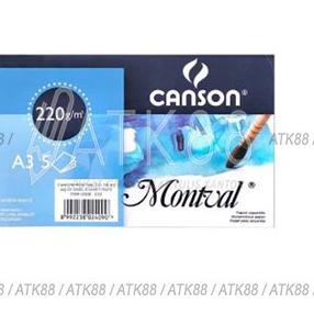

☏ Canson Montval 220 gsm (Canson Aquarelle/Watercolour) ☉