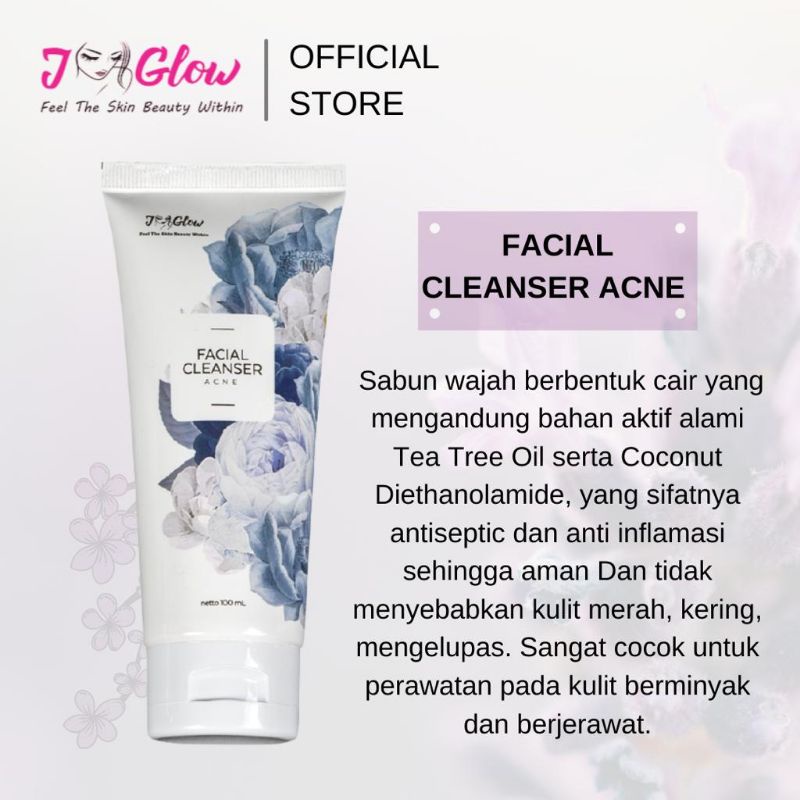 Jglow SABUN ACNE ( KEMASAN TERBARU)