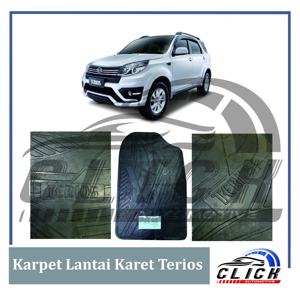 Karpet Lantai Karet Mobil Terios / Karpet Mobil Karet Terios