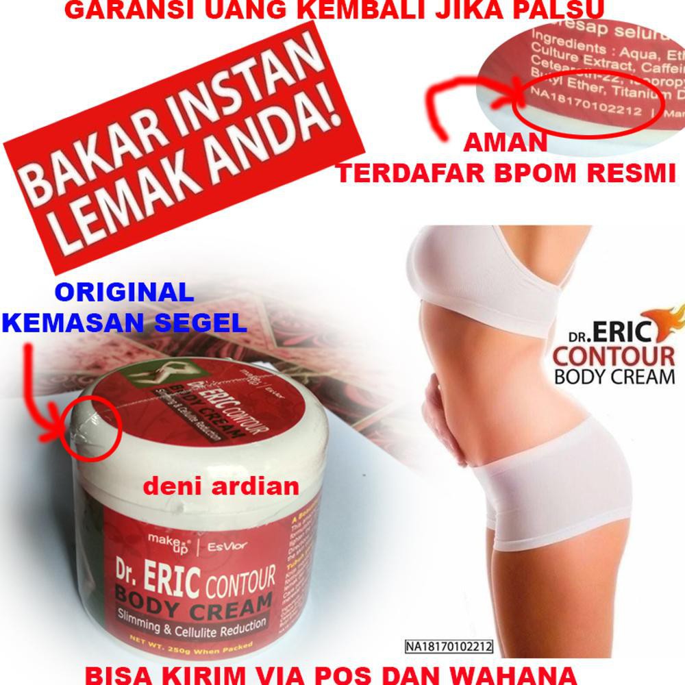 [COD] KRIM PEMBAKAR LEMAK PENURUN BERAT BADAN dan Penghilang Selulit dalam 2 Minggu | Eric BPOM