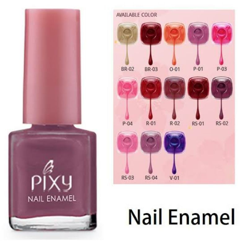 PIXY Nail Enamel Color