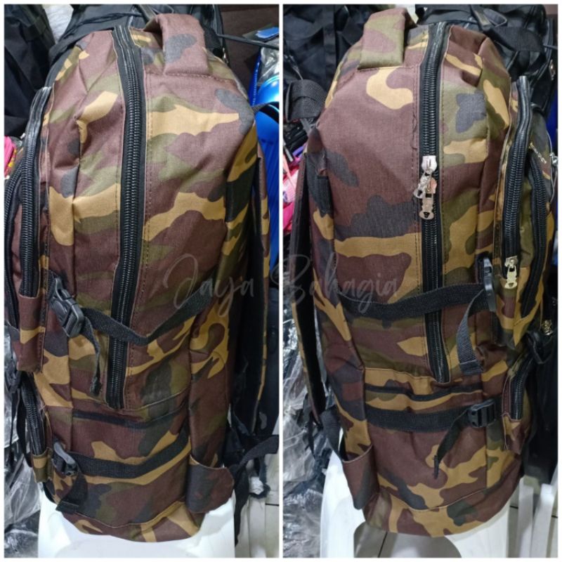 Ransel Jumbo Besar Doreng Tas Carrier Semi Kemping Murah