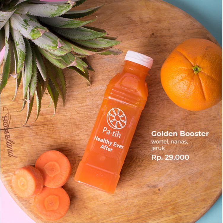 

Cold Pressed Juice - Golden Booster (250 ml)