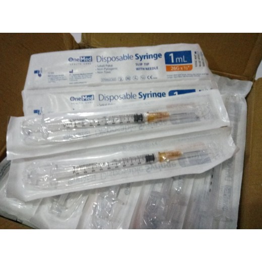 alat suntik - suntikan 1ml - 1cc