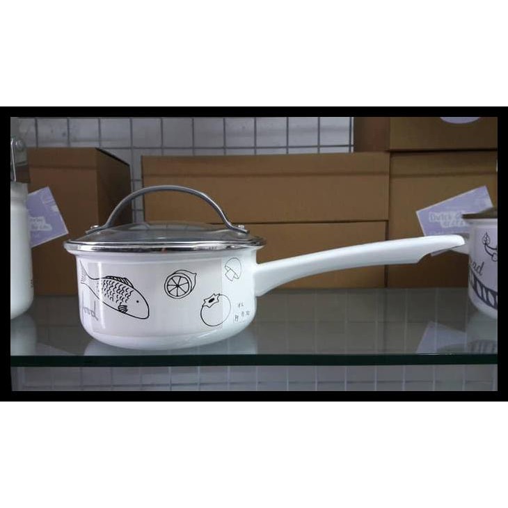 Saucepan Enamel D16Cm Chefina