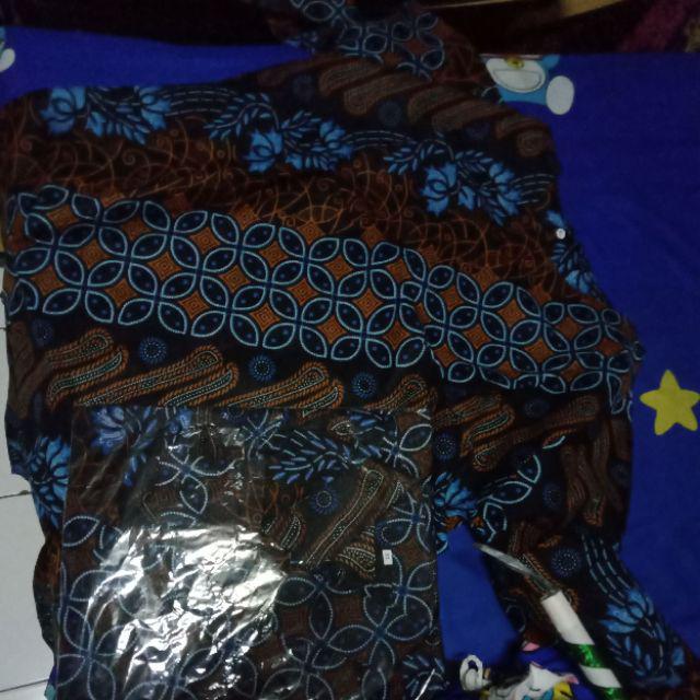 Seno Biru Maura Couple - Sania Ruffle Batik Couple Ori Ndoro Jowi Dnt Garansi Termurah Shopee Mera