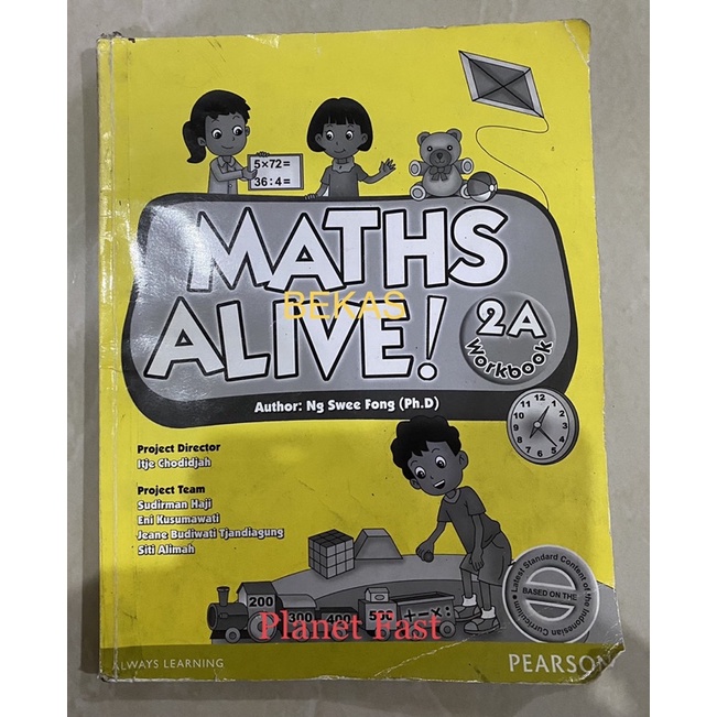 MATHS ALIVE WORK BOOK LEVEL 2A 2B