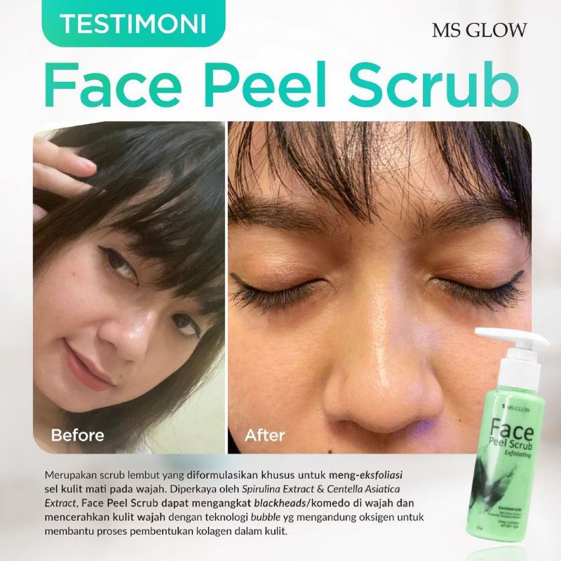 Ms Glow Face Peel Scrub