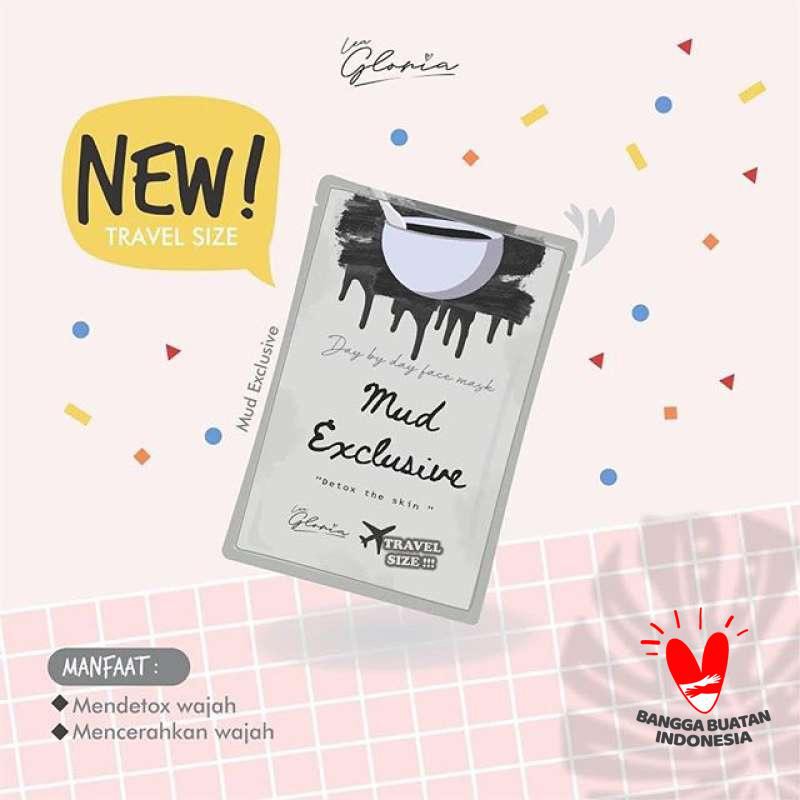 Masker Organik by LEA Gloria | Masker Bubuk by LEA Gloria Travel Size 10-20 gr BPOM