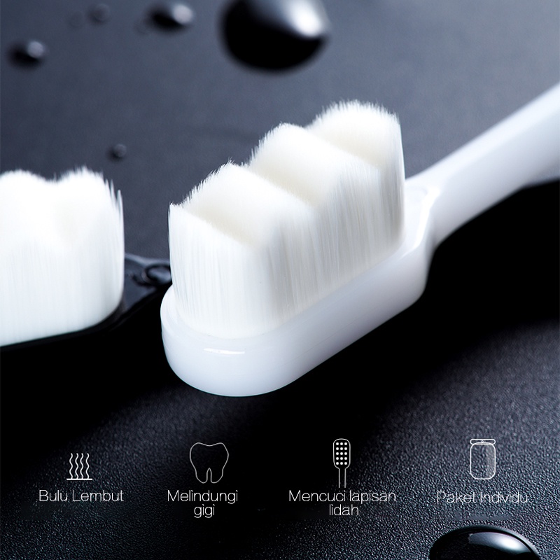 Sikat Gigi Bulu Nano 12000 Lembut Gaya Jepang / Tootbrush Micro Brush