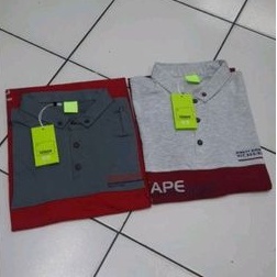 Kaos cowok/kaos kerah cowok/Kaos Erkape pendek/kaos pria pendek size M L