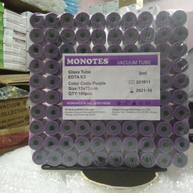 Vacum Tube edta |Edta|Tabung edta| vacum Tube| monotes| edta glass