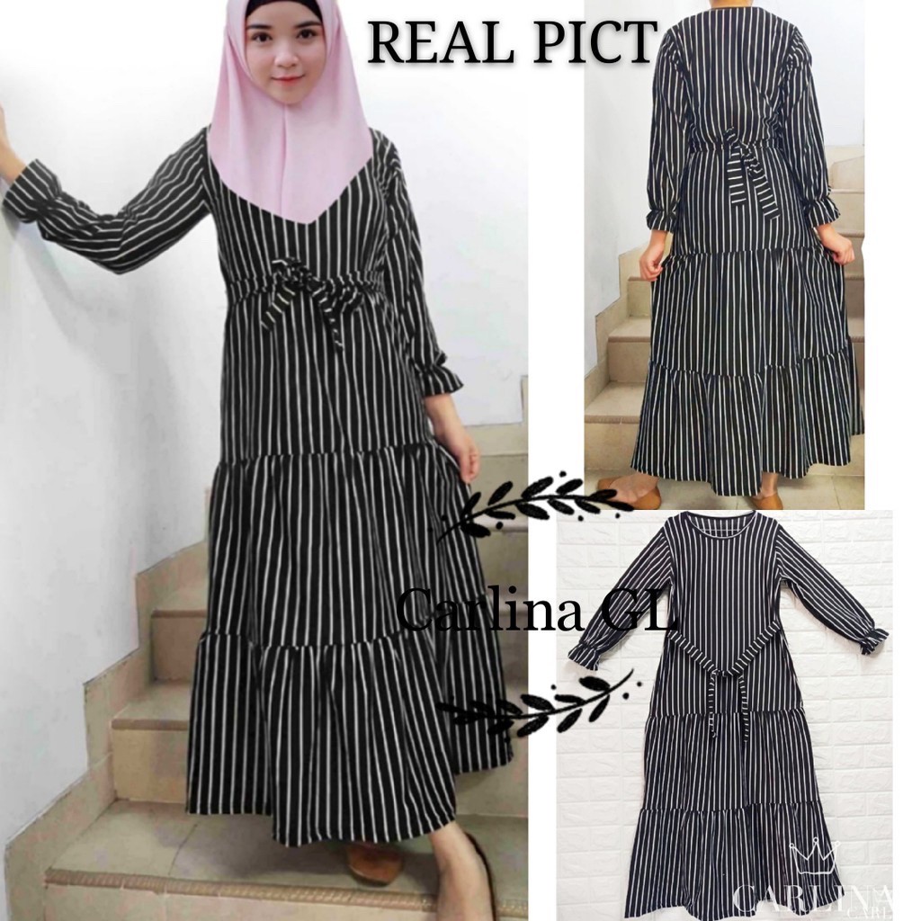 GAMIS SALUR SYANTIK CARLINA FASHION