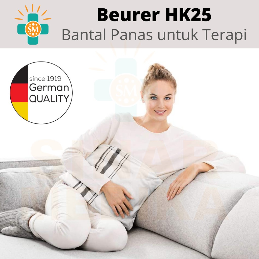 BEURER HK 25 - BANTAL TERAPI PANAS / HK25 HEAT PAD ELECTRIC / Pad Heating Pemanas Listrik