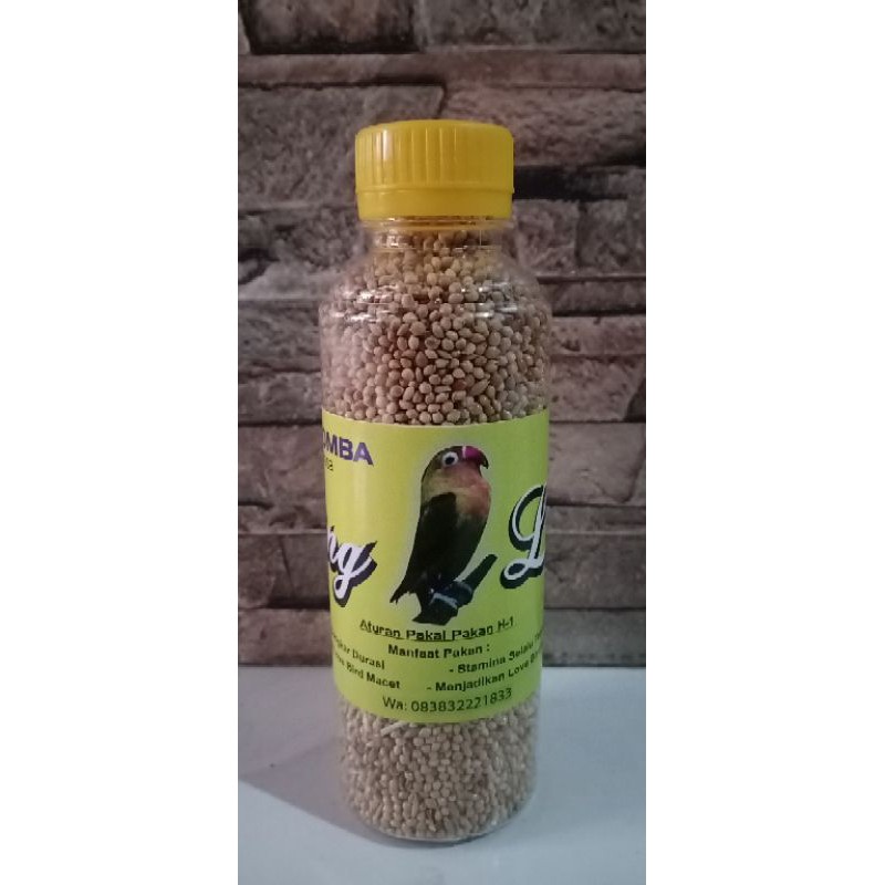 pakan Linglung_pakan Lovebird lomba_pakan konslet