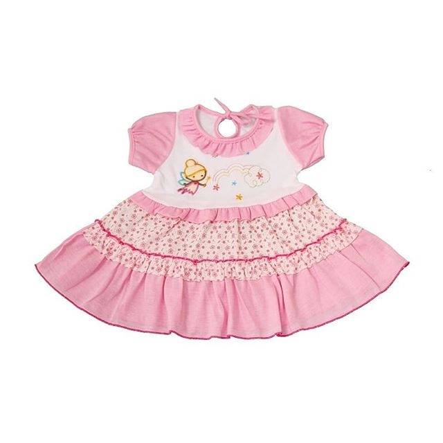 Dress Bayi Motif Peri/ Terusan Bayi/ Baju Bayi Perempuan/Baju Anak Perempuan/Dress Anak Perempuan