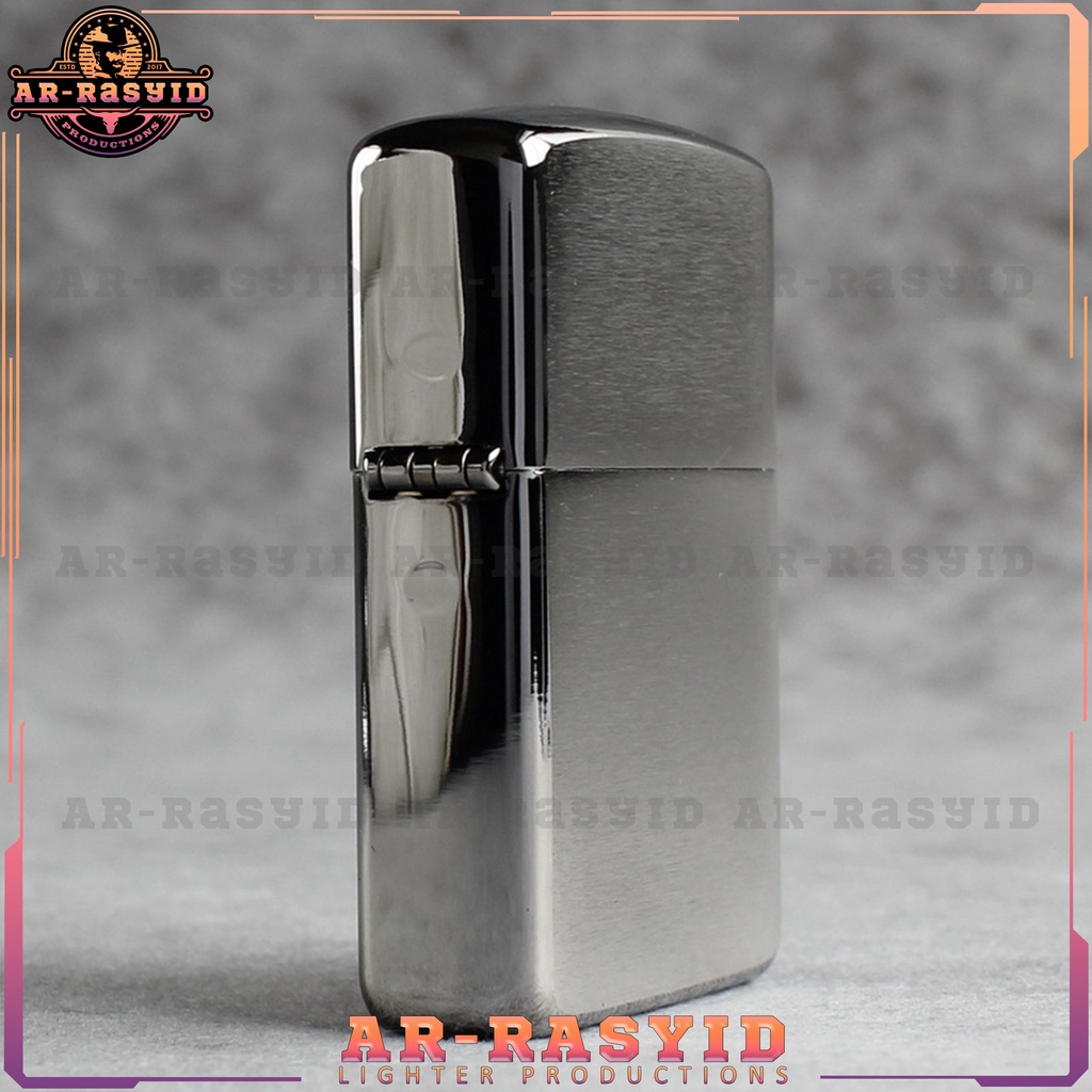 Korek Api Minyak Zippo Silver Chrome Brushed Sand 162