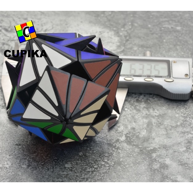 Rubik 3x3 LEFUN Diamond Unik Alien Yongjun Qiyi Blackbase