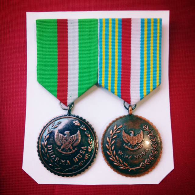 Satya Lencana Pdu Darma Nusa + Wira Nusa