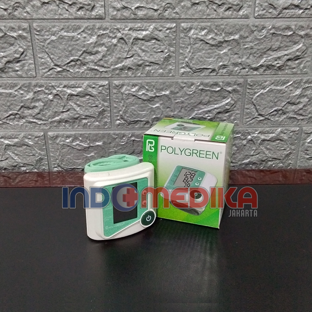 Tensimeter Digital Polygreen Pergelangan KP 6230 / Pengukur Tekanan Darah