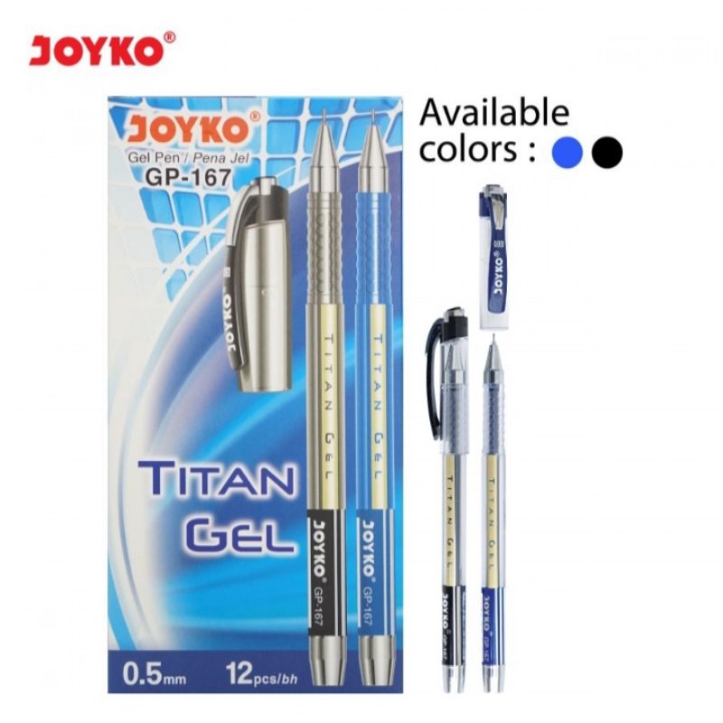 

[LUSIN] Gel pen Titan Gp-167 joyko 0,5mm