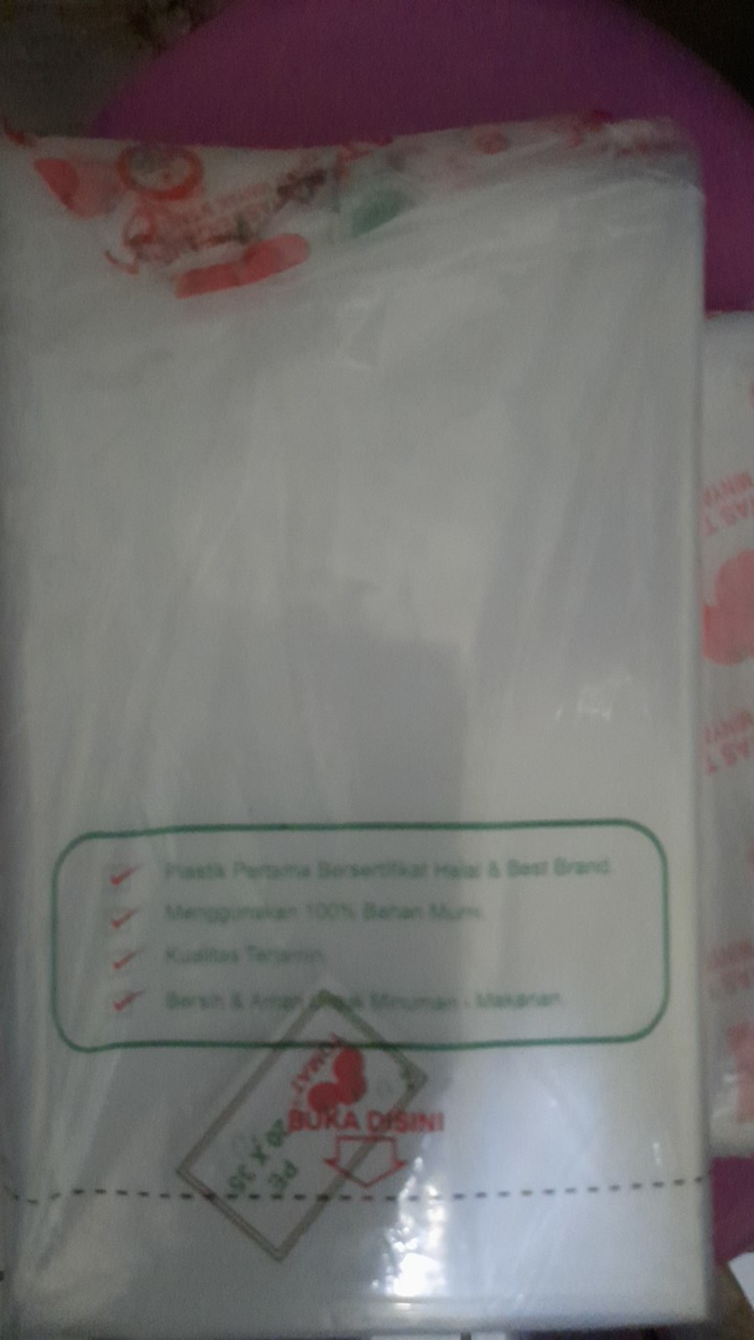 Plastik Pe Tomat 10x20,12x25,15x30, 20x35,17x35//plastik Es//plastik Freezer