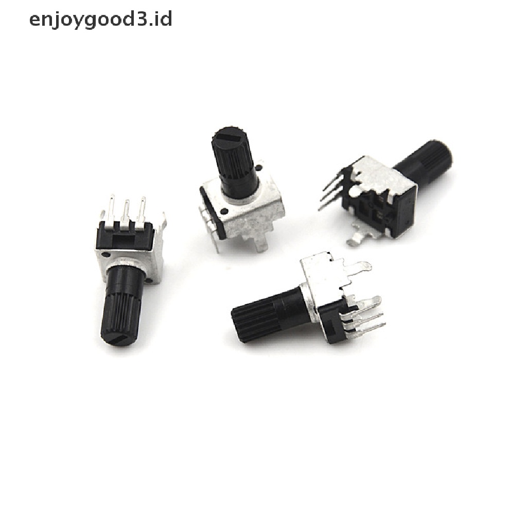 10pcs Potentiometer Rv09 5-100k Poros 12.5mm 3 Pin Adjustable