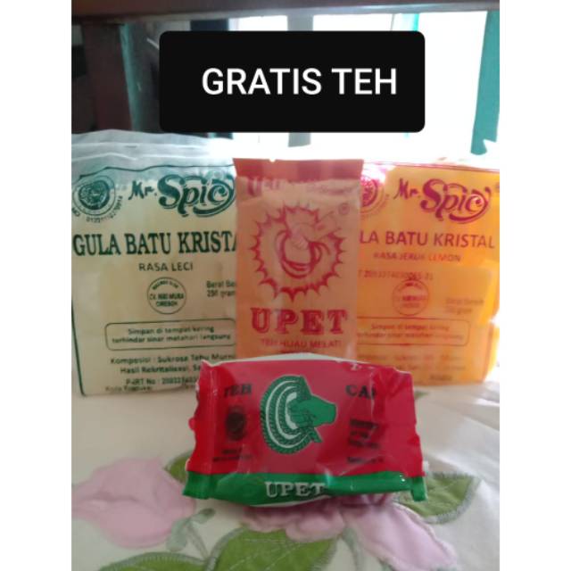 

Paket hemat gula batu teh