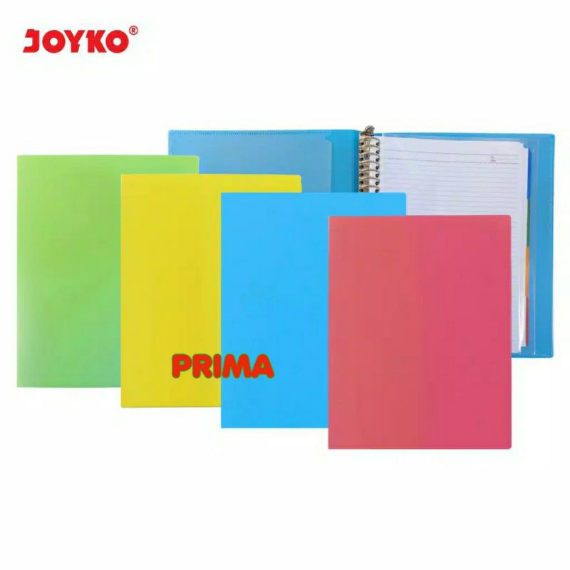 

MAP BINDER B5 JOYKO WARNA CERIA (FREE INDEX 5 SEKAT)