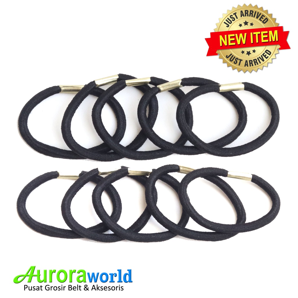 Auroraworld 5 pcs ikat rambut hairband warna warni