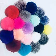 AKSESORIS GANTUNGAN KUNCI POMPOM/BONEKA POMPOM
