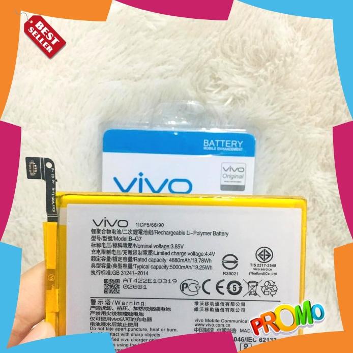 Acc Hp Baterai Vivo Y12 Y12I Y15 2019 Y17 2019 Bk B G7 5000Mah Original Oem