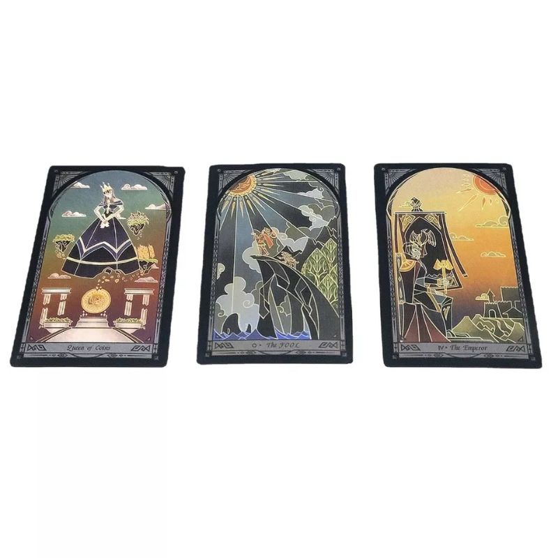 Broken Mirror Tarot Fourth Edition 12x7cm include guide paper