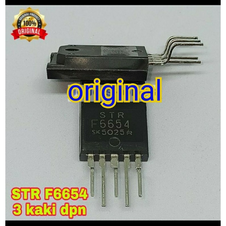 F6654 F 6654 STRF6654 STR F6654 IC REGULATOR HIG KUALITAS ORIGINAL