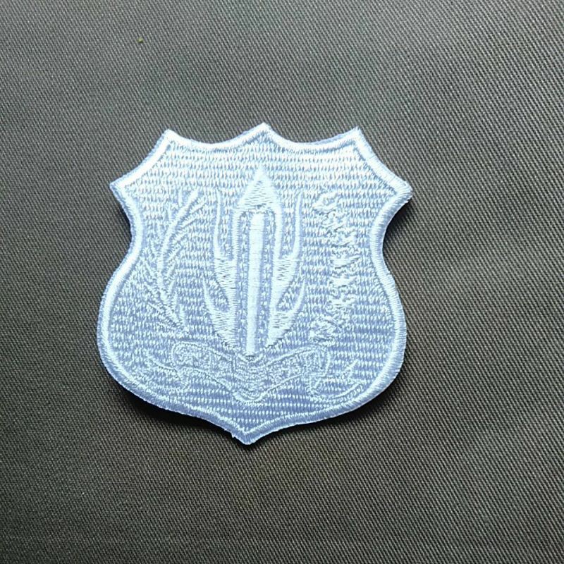 Bordir lambang kewenangan satpam