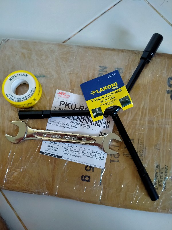 Obral!!! Kunci Pas Huan Li 8 X 9, 10 X 11, 16 X 17 Dan Kunci Ring 10 X 11