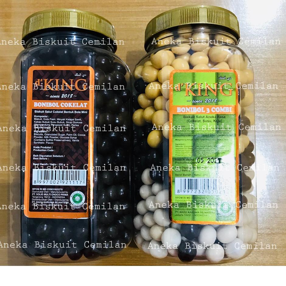 

Produk Terbaru!! Cokelat Bonibol D King @ 250 gram per toples [wb -903]