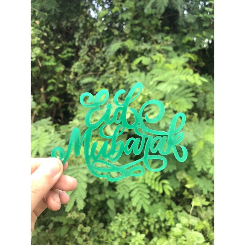

Hampers tag eid mubarak / hiasan idul fitri / akrilik tag / eid mubarak / hampers tag TERMURAH!